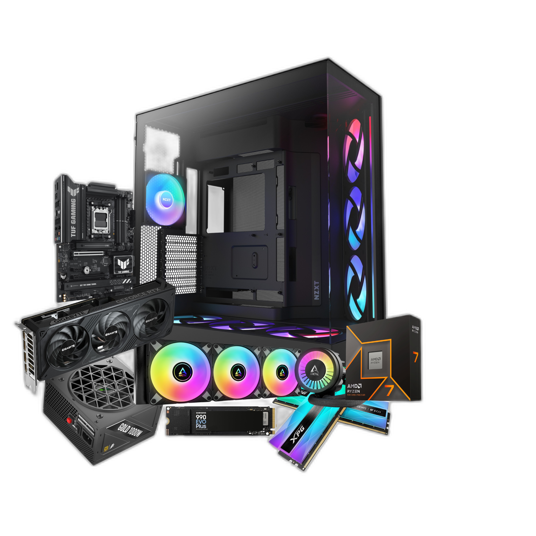 GS Phantom RGB Gaming Desktop